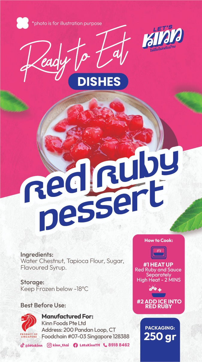 Red Ruby Dessert