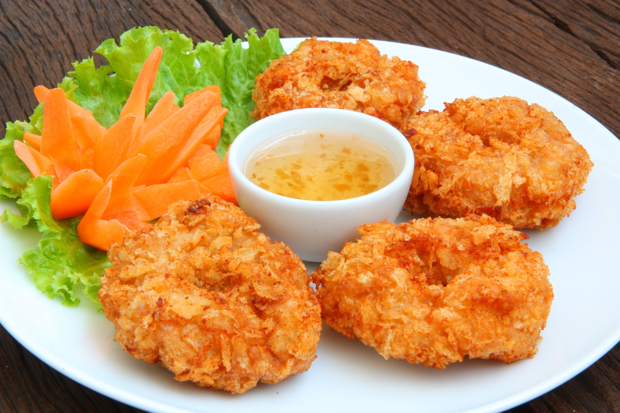 Handmade Thai Prawn Cakes